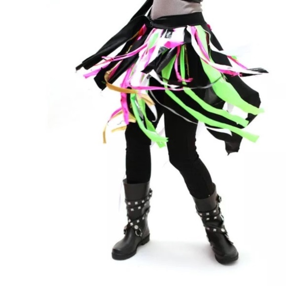 1# Cotton Fabric Remnants Scraps Fringe Red Black White Purple Upcycled Clothing - Picture 9 of 10